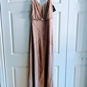 Adrianna Papell Beaded Gown